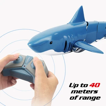 Детские игрушки Пульт Дистанционного Управления Shark 2.4g Пульт Дистанционного Управления Летние Водные Игрушки На Сверхдальних Расстояниях Имитационная Модель Toy Boy Подарок