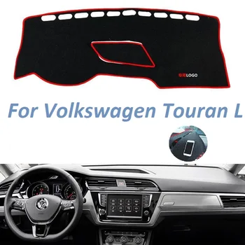 Для Volkswagen Touran L С Левым И Правым Рулем Нескользящая Крышка Приборной Панели Коврик Для Инструментов Автомобильные Аксессуары