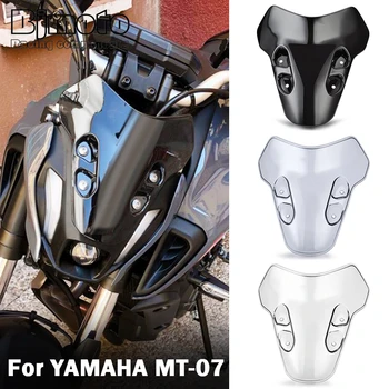 Для YAMAHA MT-07 MTO7 MTO7 2021 20222023 Аксессуары Для Мотоциклов Переднее Лобовое Стекло Ветрозащитный Воздушный Дефлектор Ветрового Стекла