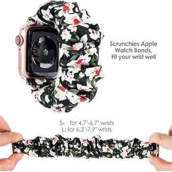 Женская Резинка-Резинка для Apple Watch band 38 мм 40 мм Резинка для часов Браслет iwatch 5 4 3 2 1 44 мм 40 мм correa 38 мм Изображение 2