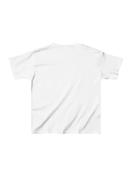 Женская рубашка Y2k с бантом, графическая укороченная детская футболка, облегающие топы с круглым вырезом и коротким рукавом, Сказочно Милая эстетичная одежда Изображение 2