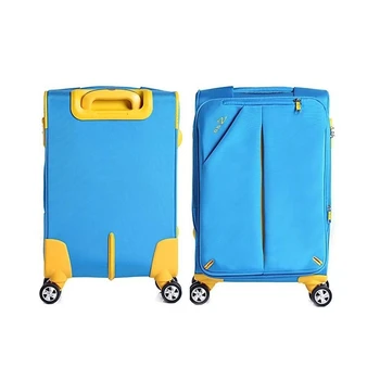 Женский Оксфордский дорожный багаж, чемодан, Спиннер, чемодан, дорожные сумки на колесиках, дорожный чемодан на колесиках, сумка-тележка Изображение 2