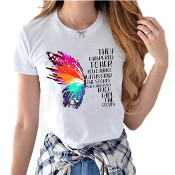 Живая жизнь в полном расцвете, хлопковая футболка, женская футболка, Летние топы для девочек 90-х, графическая футболка, женская одежда Изображение 2
