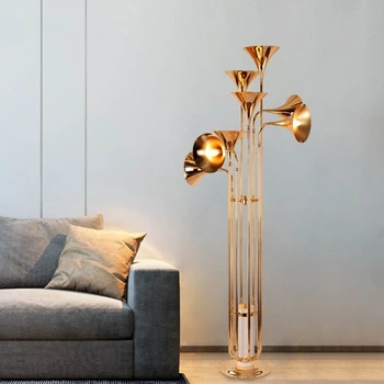 Итальянский диван Botti для гостиной на вилле, торшер Nordic Light, Роскошное индивидуальное креативное гостиничное звуковое освещение