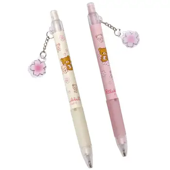 Канцелярские принадлежности Kawaii, подарки для детей, мультяшная ручка для печати для студентов 0,5 / 0,7 мм, автоматические карандаши, подвижный карандаш, механический карандаш