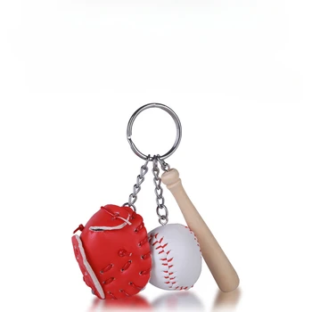 Креативный бейсбольный брелок Сумка Подвеска Принадлежности для бейсбольных фанатов Подарок Спортивный сувенир