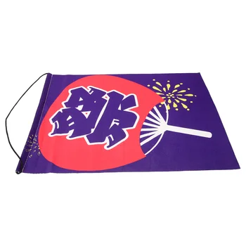 Летние декоративные занавески Подвесной баннер Открывающиеся флаги Японская и корейская столовая Декоры Ткань Изображение 2