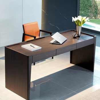 Минимализм дизайна Офисные столы Итальянский Домашний компьютер для гостиной Современные офисные столы Мебель для кабинета Bureau Meuble QF50OD