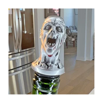 Наливка вина Zombie Head Wine Pourer для наливки вина Zombie Head идеально подходит для любого любителя ужасов Изображение 2