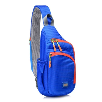 Небольшая дорожная сумка, слинг, нагрудная сумка, нейлоновые сумки через плечо, водонепроницаемая велосипедная сумка, спортивная сумка для воды на открытом воздухе Изображение 2