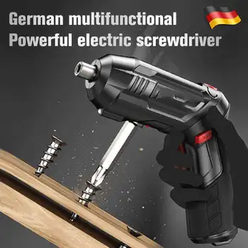 Немецкая многофункциональная и мощная электрическая отвертка Изображение 2
