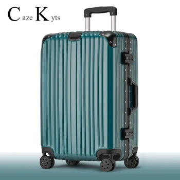 Новый багажный комплект сумка деловая багажная тележка на ручном колесе Бесшумный чемодан Супер модная НОВАЯ багажная сумка чемодан для путешествий
