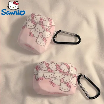 Новый Розовый Чехол Sanrio Hello Kitty Airpods Для Airpods 1 2 3 Поколения Pro Pro2 Trendy Shell Беспроводной Чехол Blutooth Для Airpods