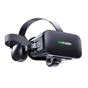 Очки виртуальной реальности VRPARK J20 3D Очки виртуальной реальности для смартфонов 4.7-6.7, игр для Iphone Android, стереосистемы с контроллерами гарнитуры Изображение 2