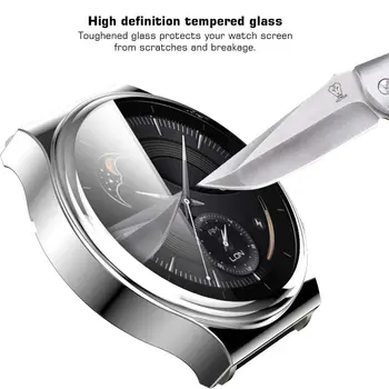 Полный защитный чехол для Huawei Watch Gt 2 pro SmartWatch, сменные аксессуары, каркасные чехлы, защита экрана 360 ТПУ Изображение 2