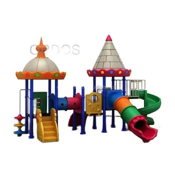 Продажа оборудования для детской площадки Classic Castle на открытом воздухе с набором горок