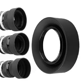 Резиновая складная бленда объектива камеры Y1UB 77 мм 3-ступенчатая широкоформатная стандартная телеобъективная камера Изображение 2