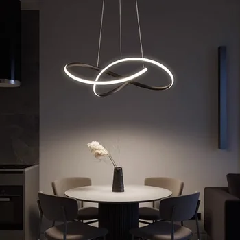 Современный домашний декор, люстра для столовой, подвесной светильник Lustre, Подвесные светильники для скандинавского потолочного светильника, внутреннее освещение