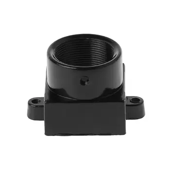 Черный держатель объектива Металлический кронштейн с расстоянием между отверстиями 20 мм, модуль печатной платы, Объектив Прост в установке для камеры видеонаблюдения
